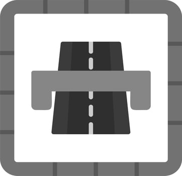 Motorway Vector Icon