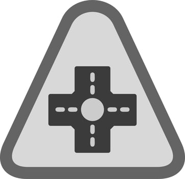 Intersecting Vector Icon