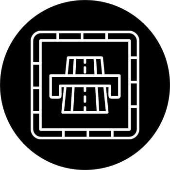 Motorway Vector Icon