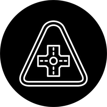Intersecting Vector Icon