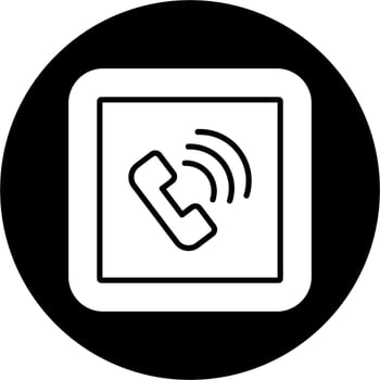 Public Telephone Vector Icon