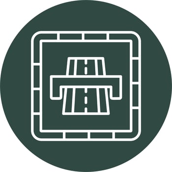 Motorway Vector Icon