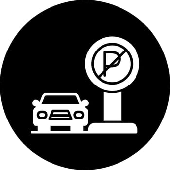 No Parking Vector Icon