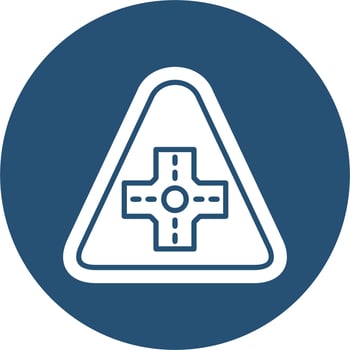 Intersecting Vector Icon