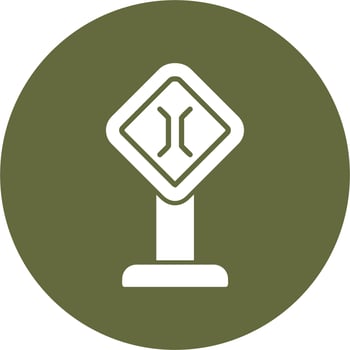 Narrow Bridge Vector Icon