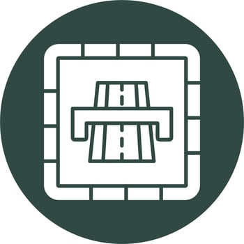 Motorway Vector Icon