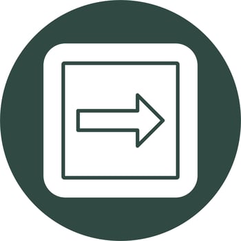 Turn Right Vector Icon