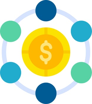 Decentralization Vector Icon