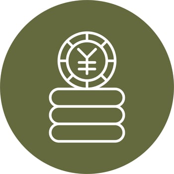 Yuan Vector Icon