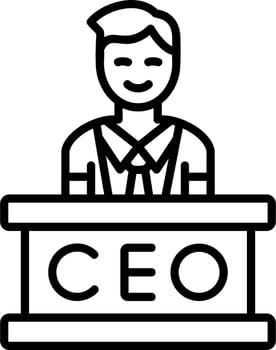 Ceo Vector Icon