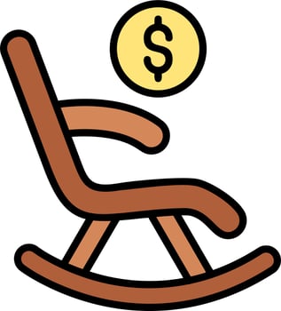 Retirement Plan Vector Icon