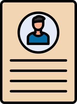 Cv Vector Icon