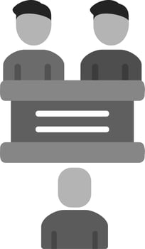 Job Interview Vector Icon