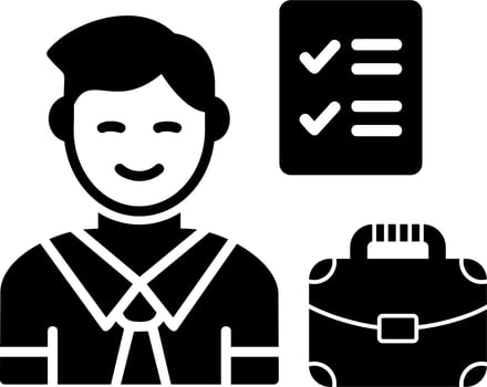 Job Description Vector Icon