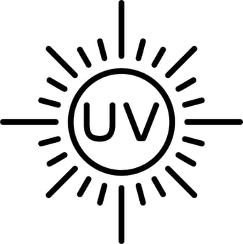 Ultraviolet Vector Icon