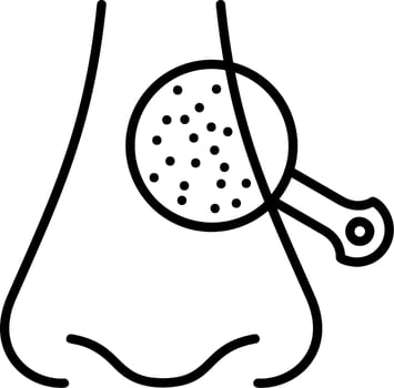 Blackhead Vector Icon