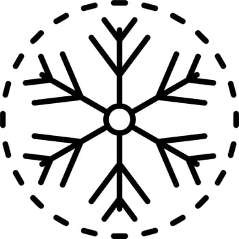 Snowflake Vector Icon