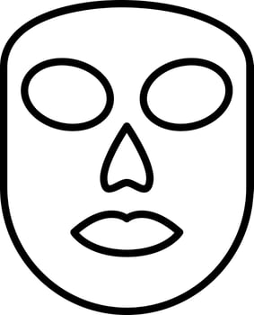 Face mask Vector Icon