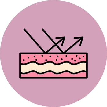 Skin Protection Vector Icon