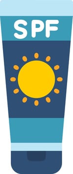 Sunscreen Vector Icon