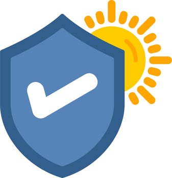 Sun Protection Vector Icon