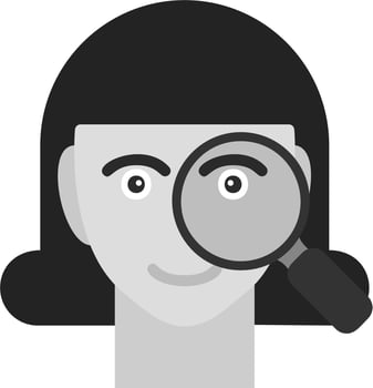 Magnifying Glass Vector Icon