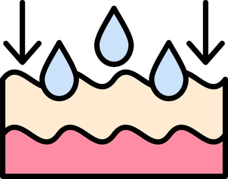 Absorption Vector Icon