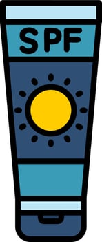 Sunscreen Vector Icon