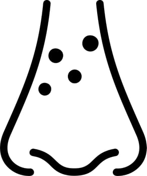 Blackhead Vector Icon