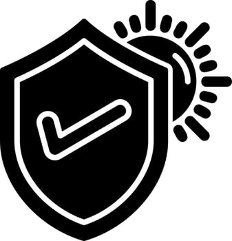Sun Protection Vector Icon