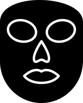 Face mask Vector Icon