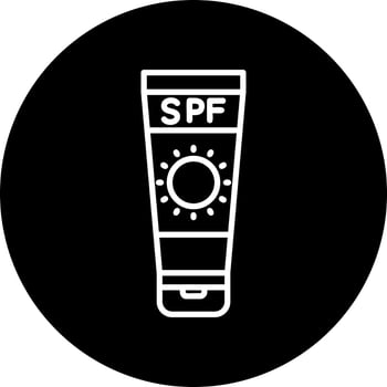 Sunscreen Vector Icon