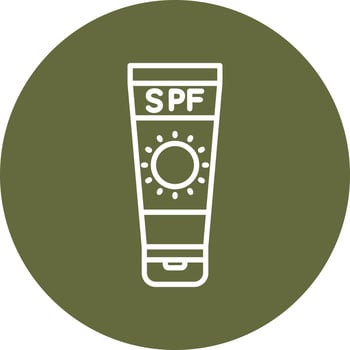 Sunscreen Vector Icon
