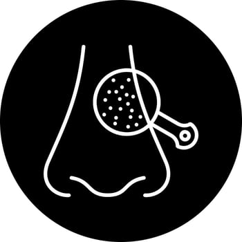 Blackhead Vector Icon