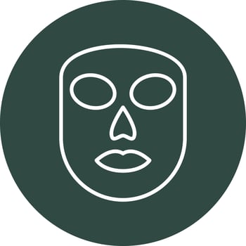 Face mask Vector Icon