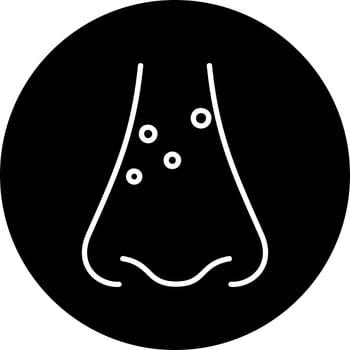 Blackhead Vector Icon