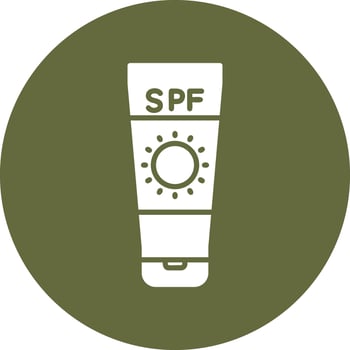 Sunscreen Vector Icon