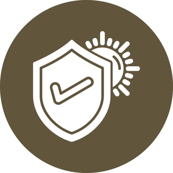 Sun Protection Vector Icon