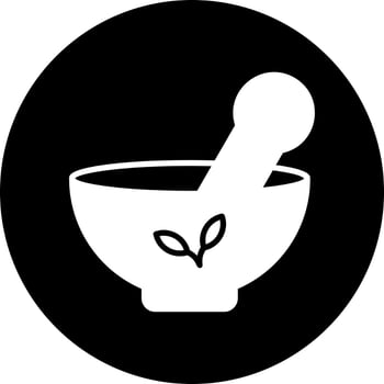 Mortar Vector Icon