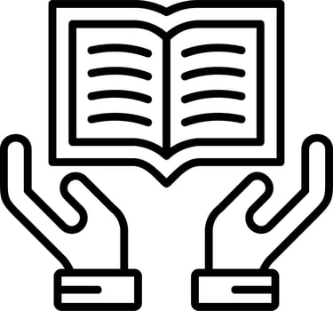 Textbook Vector Icon