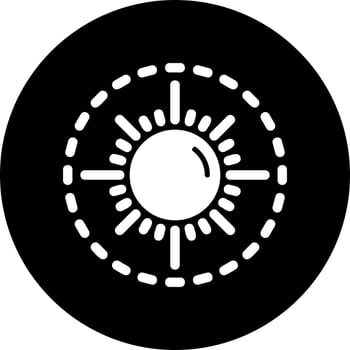 Sun Vector Icon
