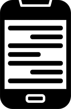 Digital Book Vector Icon