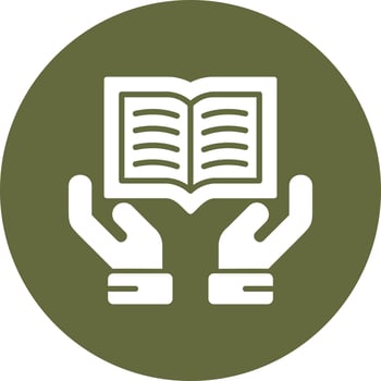 Textbook Vector Icon
