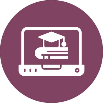 Online Learning Vector Icon