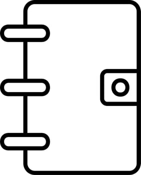 Notebook Vector Icon