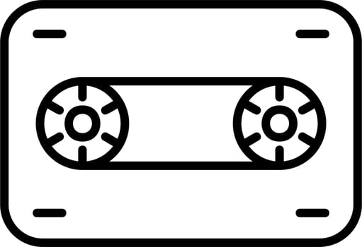 Cassette Vector Icon