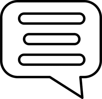 Comment Vector Icon