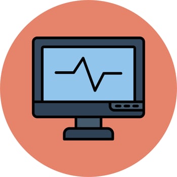 Pulse Vector Icon