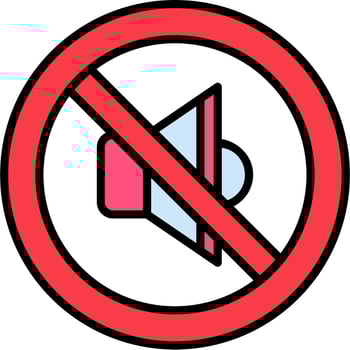 Mute Vector Icon