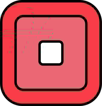 Stop Vector Icon